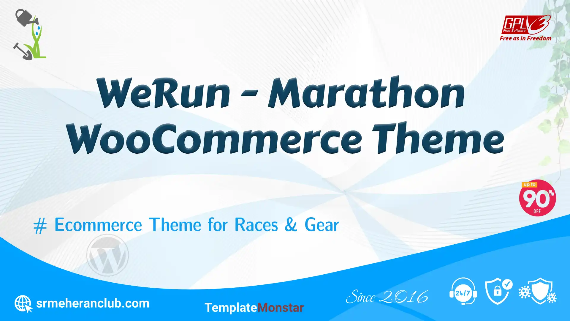 WeRun – Marathon WooCommerce Theme — Theme by Templatemonster