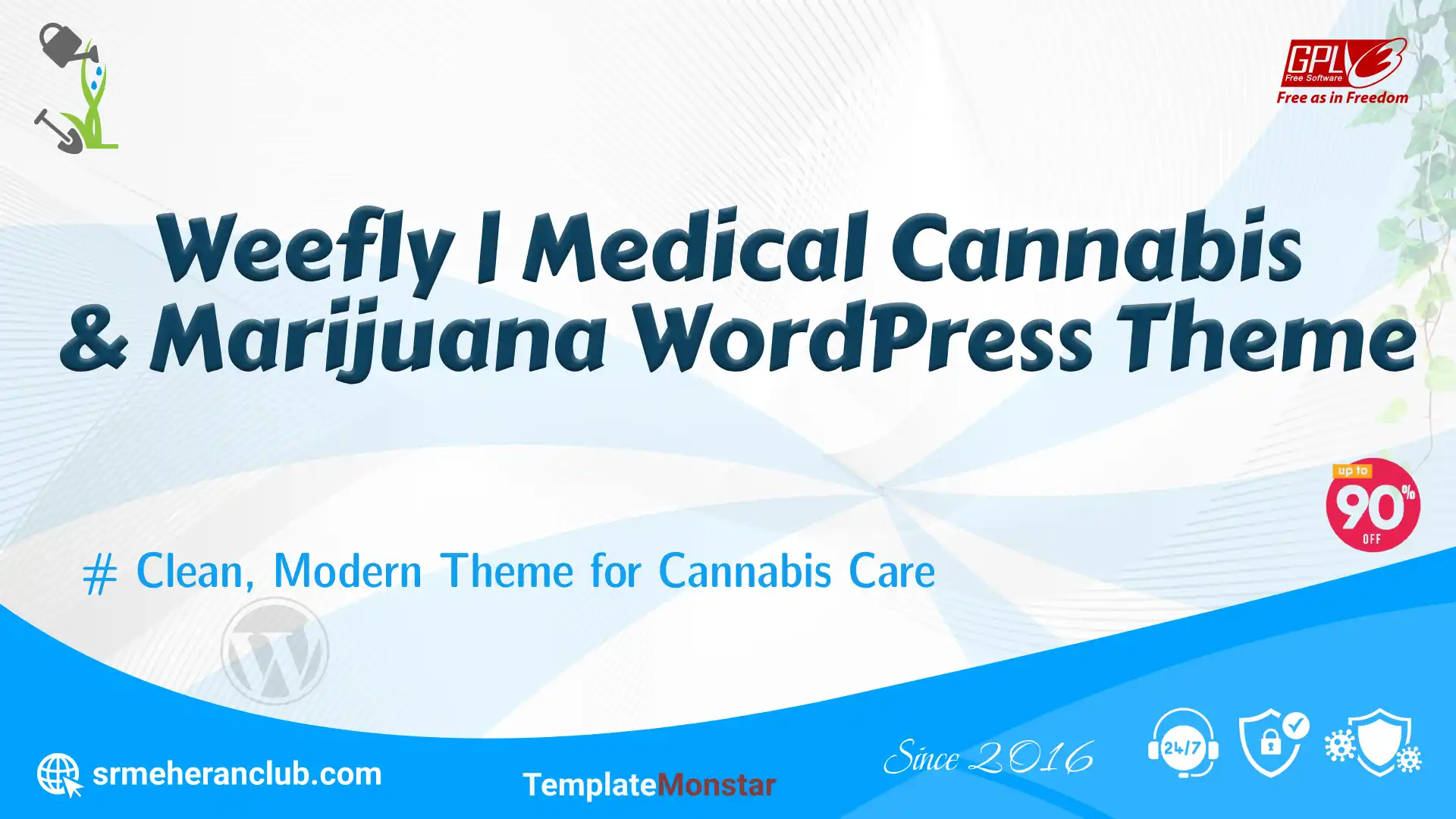 Weefly | Medical Cannabis & Marijuana WordPress Theme — Theme by Templatemonster