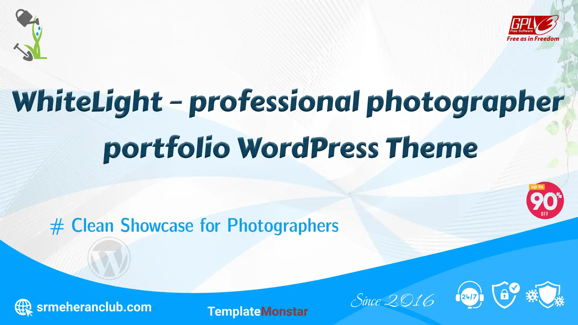 WhiteLight – professional photographer portfolio WordPress Theme — Theme by Templatemonster