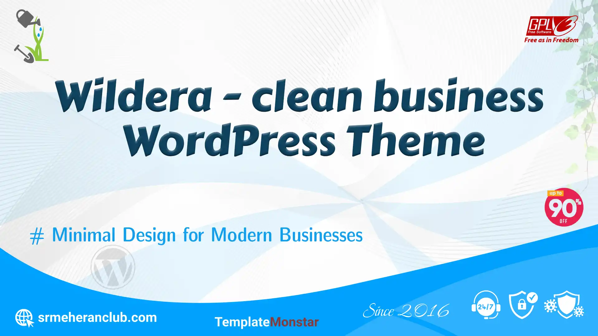 Wildera – clean business WordPress Theme — Theme by Templatemonster