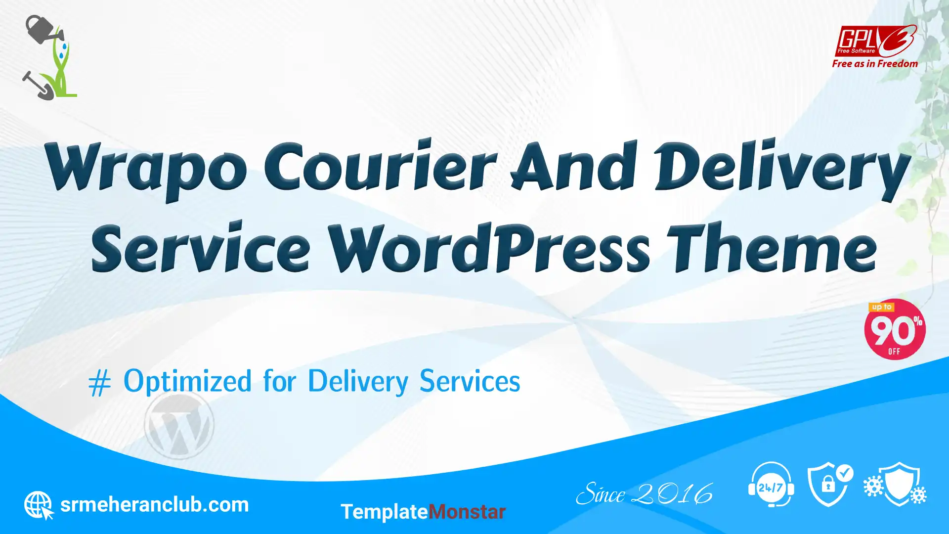 Wrapo Courier And Delivery Service WordPress Theme — Theme by Templatemonster