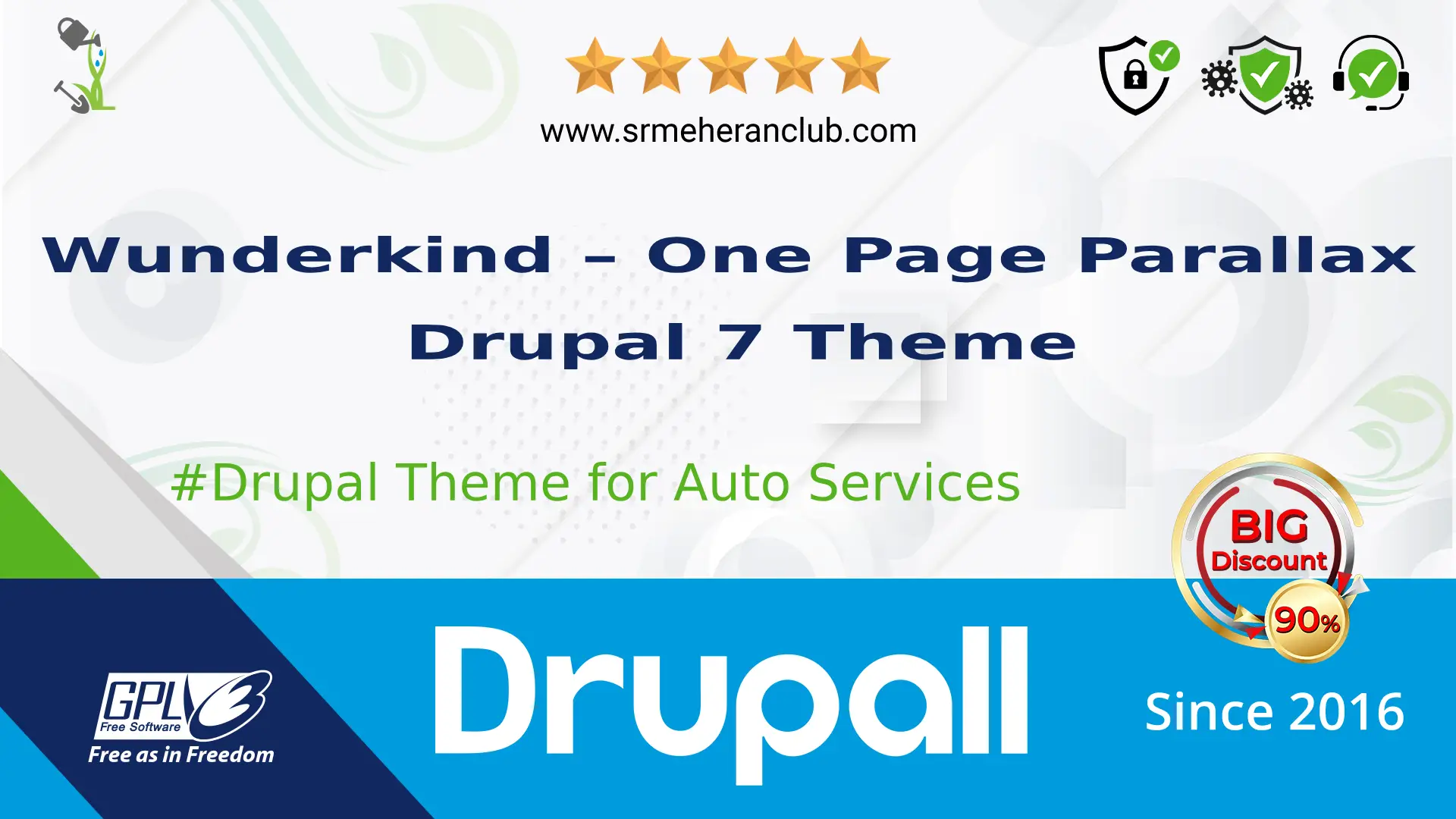Wunderkind – One Page Parallax Drupal 7 Theme — Theme by Themeforest