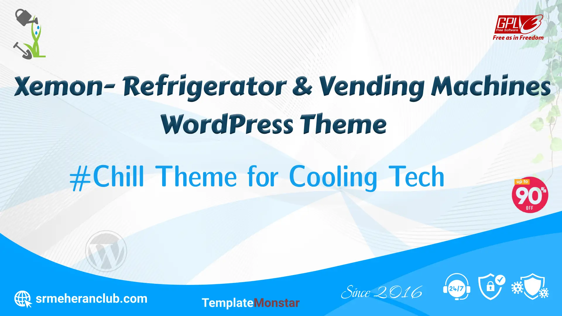 Xemon- Refrigerator & Vending Machines WordPress Theme — Theme by Templatemonster