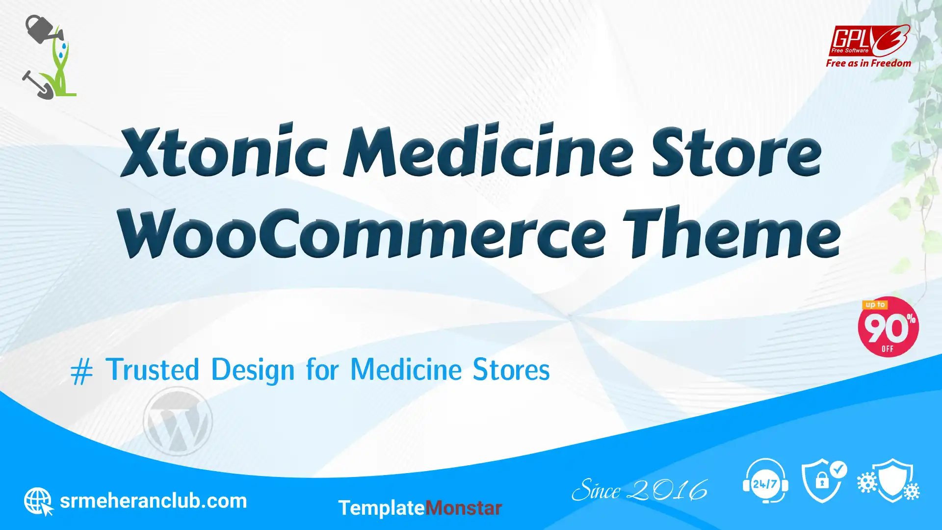 Xtonic Medicine Store WooCommerce Theme — Theme by Templatemonster