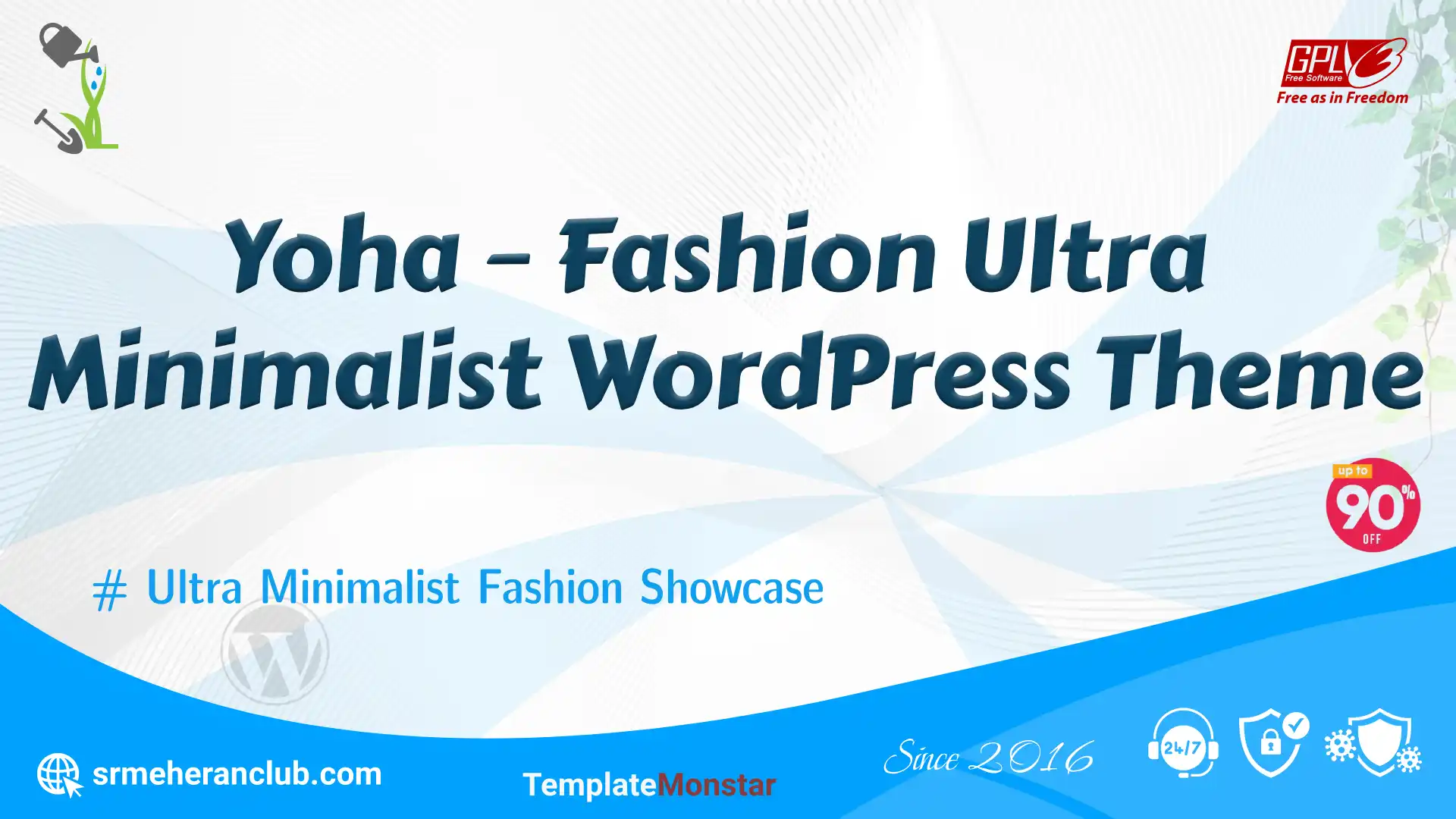 Yoha – Fashion Ultra Minimalist WordPress Theme — Theme by Templatemonster