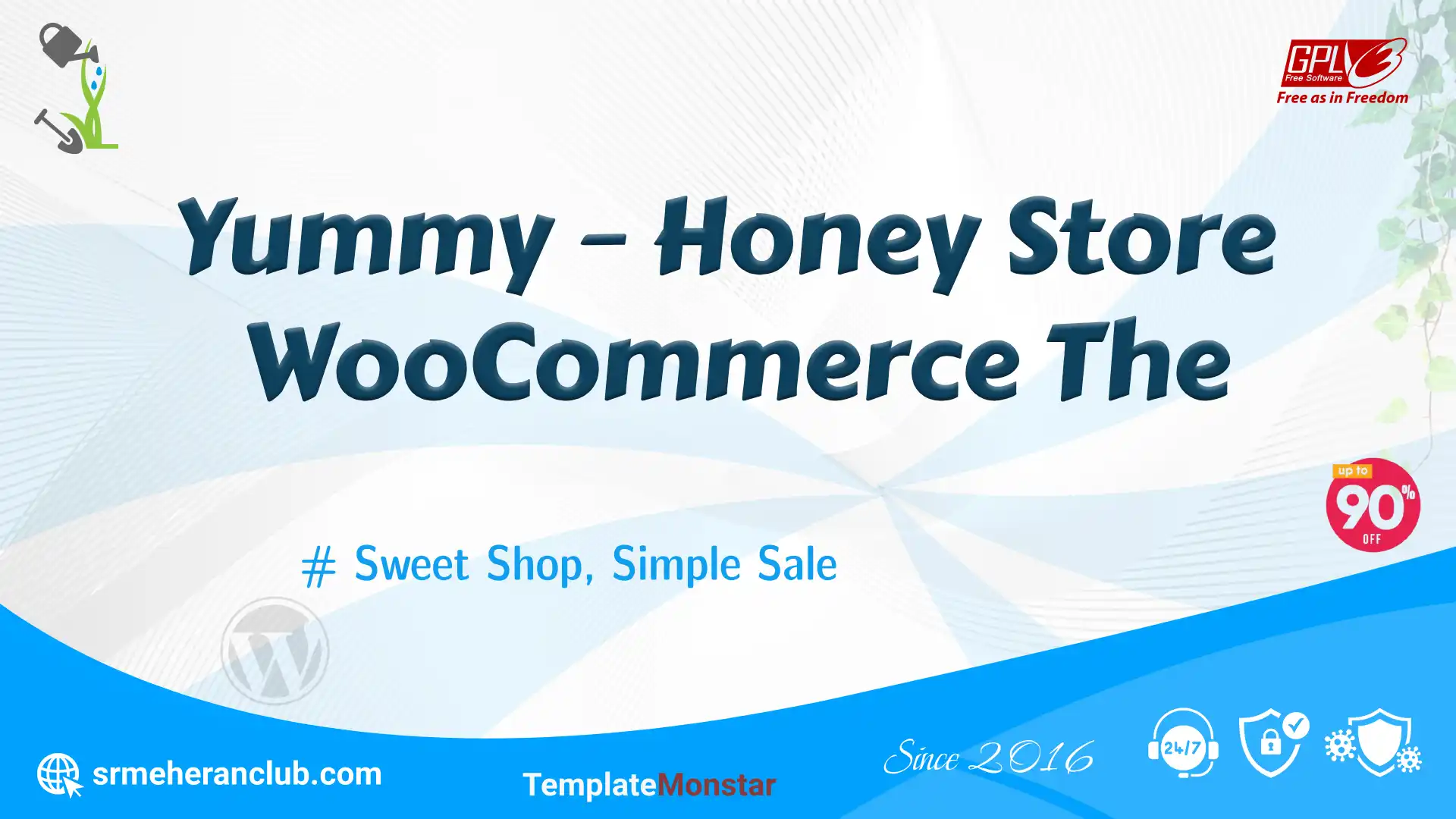 Yummy – Honey Store WooCommerce Theme — Theme by Templatemonster