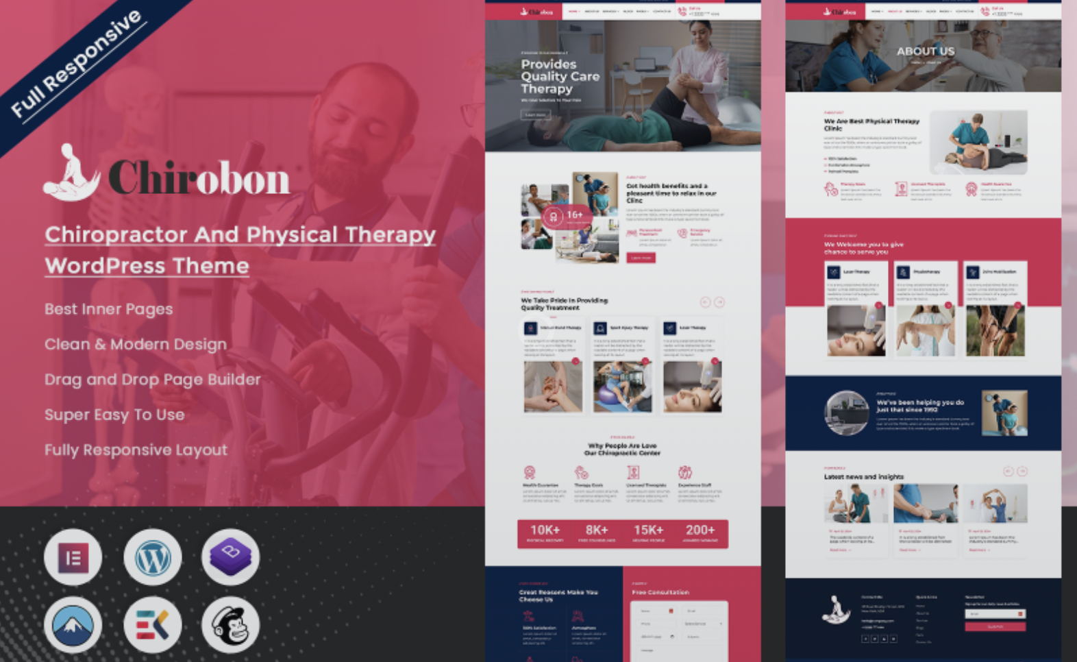 Chirobon - Chiropractor And Physical Therapy WordPress Theme
