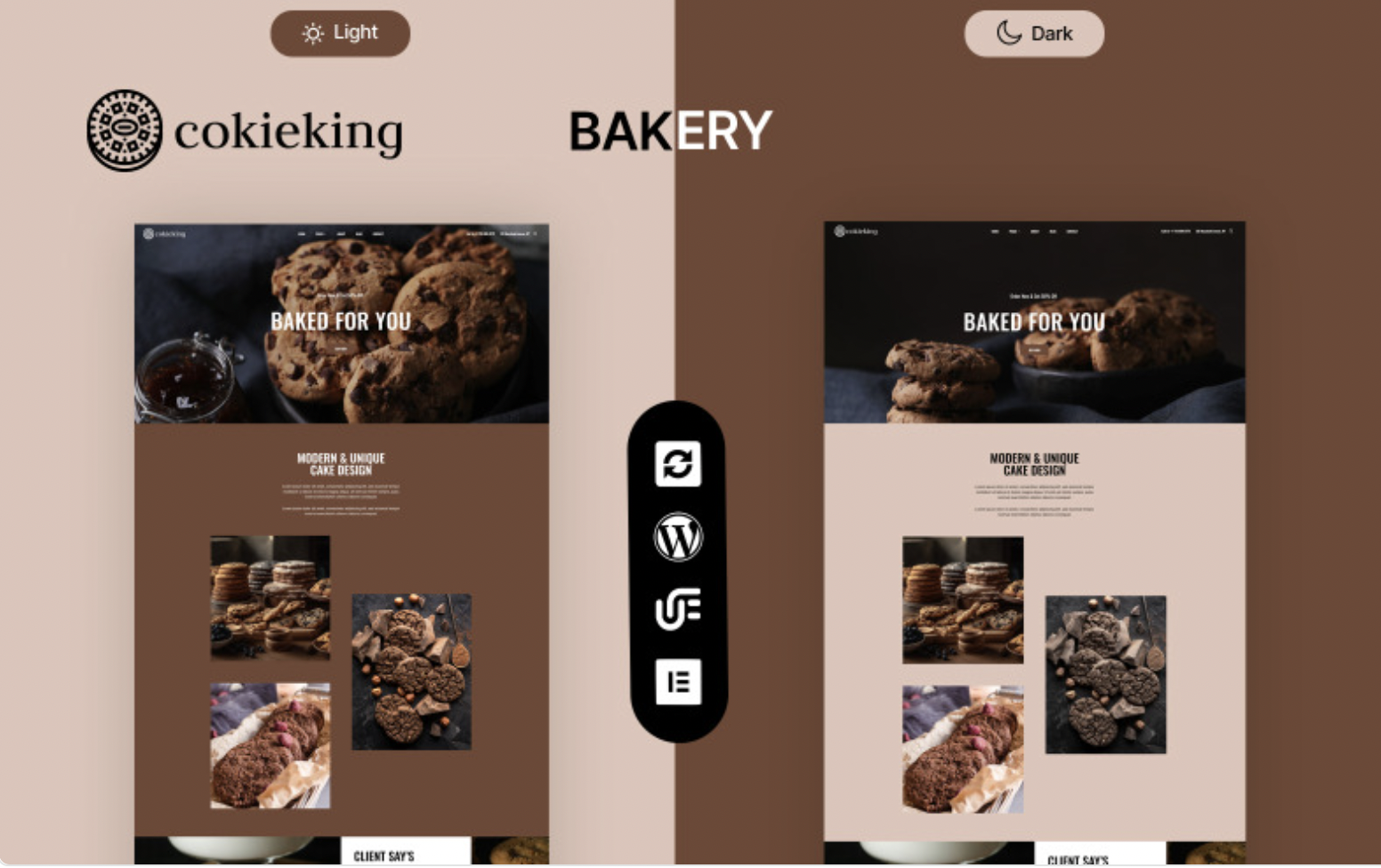 Cokieking - Bakery And Cookies Multipurpose WordPress Theme