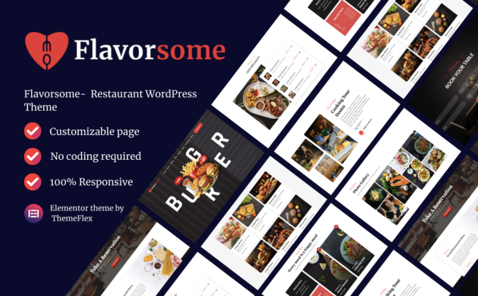 Flavorsome - Restaurant WordPress Theme