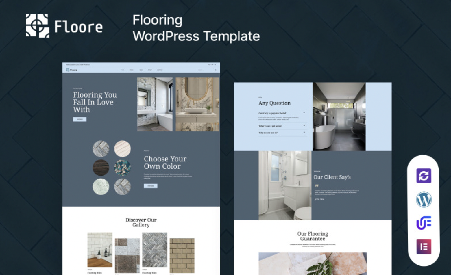 Floore - Tiles, Flooring, Paving And Tiling WordPress Theme