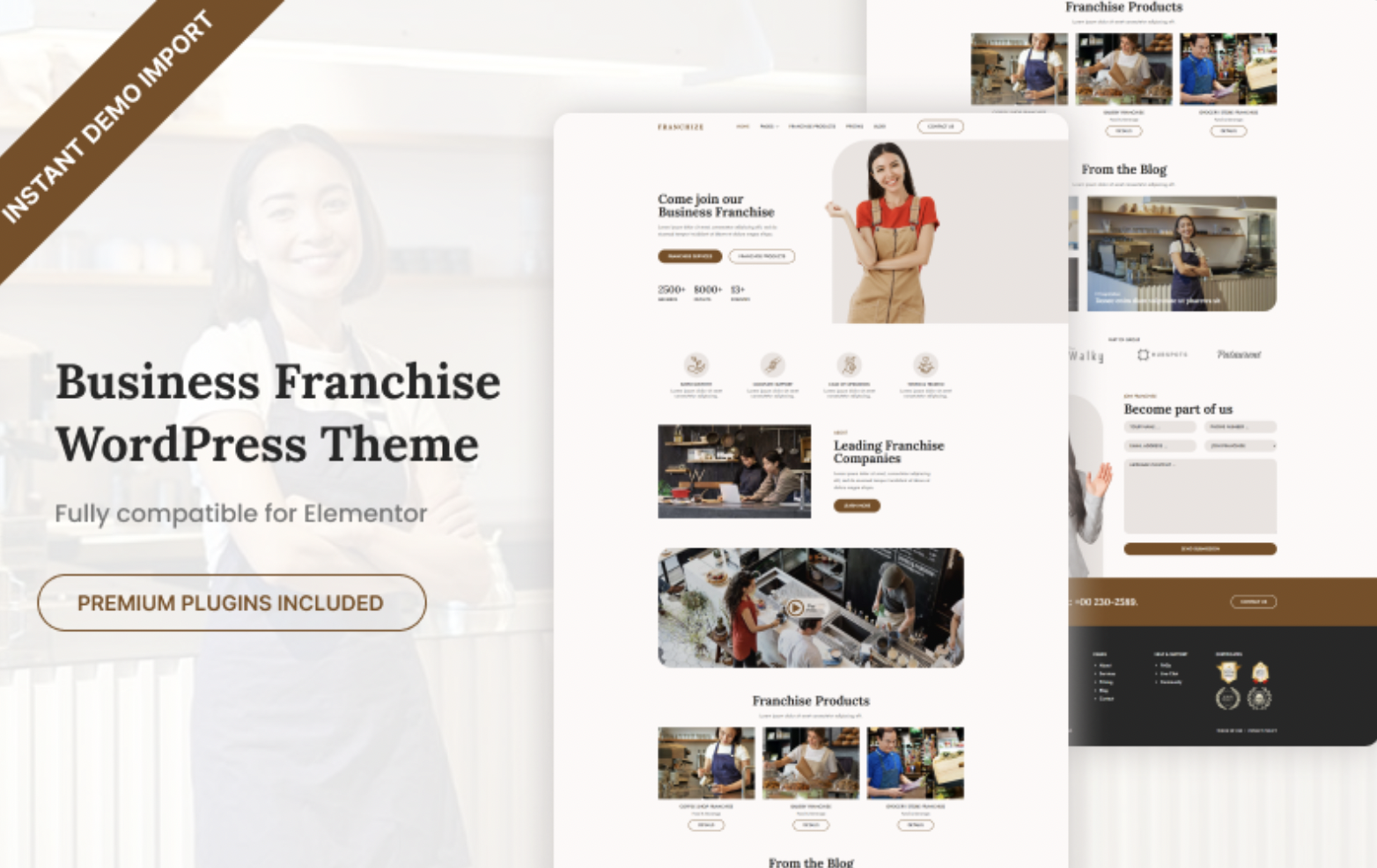 Franchize - Business Franchise WordPress Theme