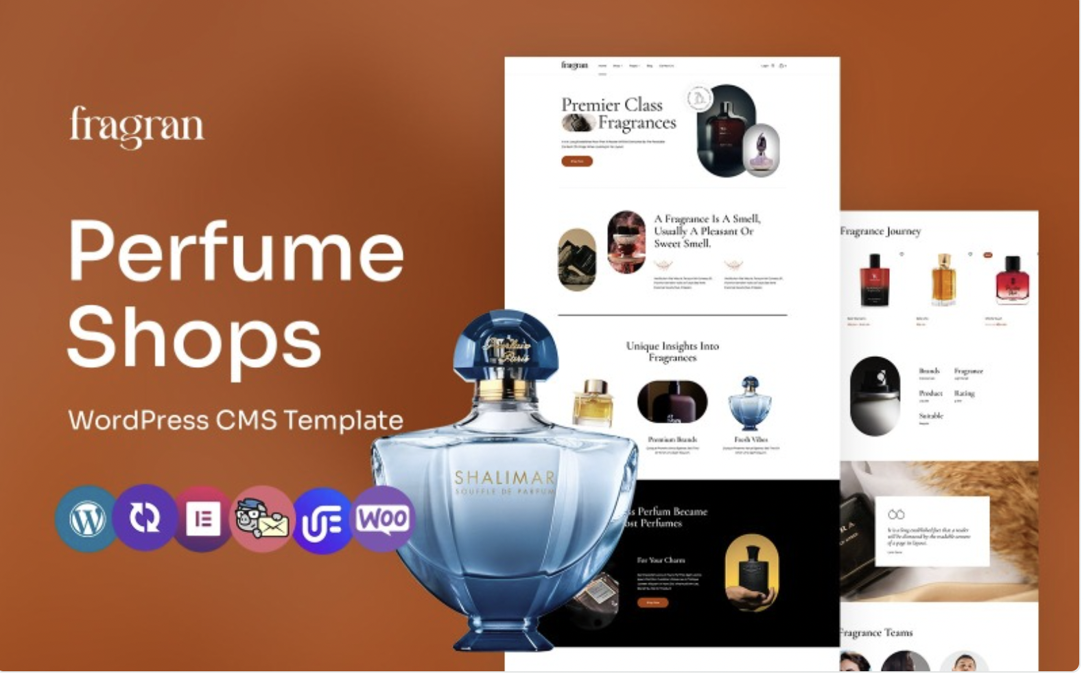 Fragran - Perfume Shop Multipurpose WordPress Elementor Theme WordPress Theme
