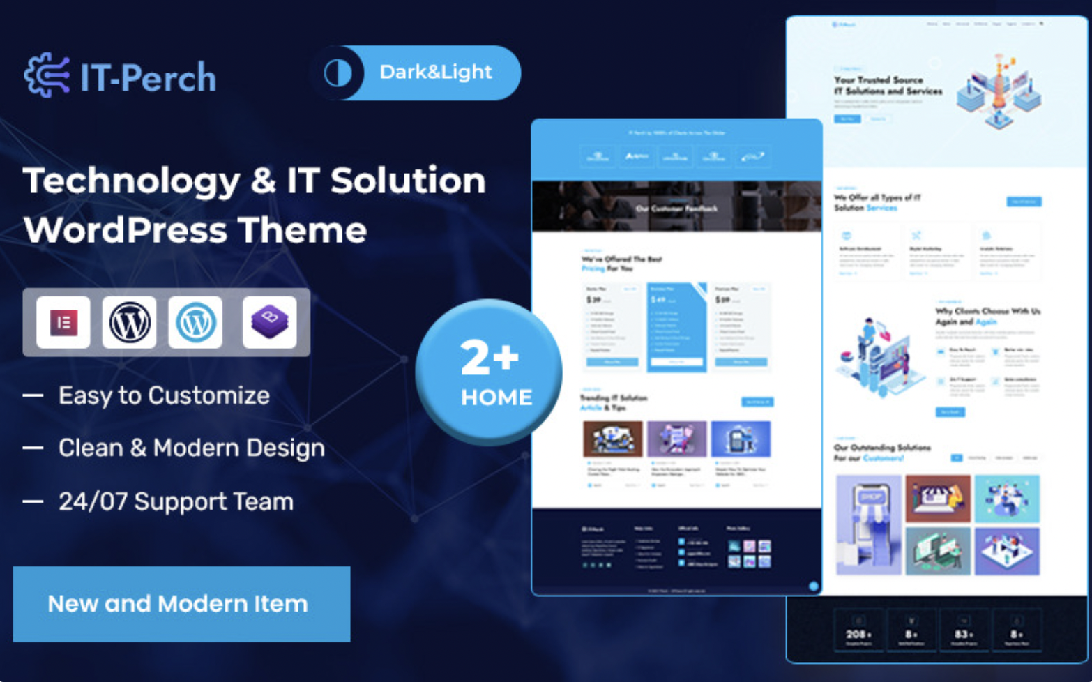 ITPerch – Technology & IT Solution, Business WordPress Themes