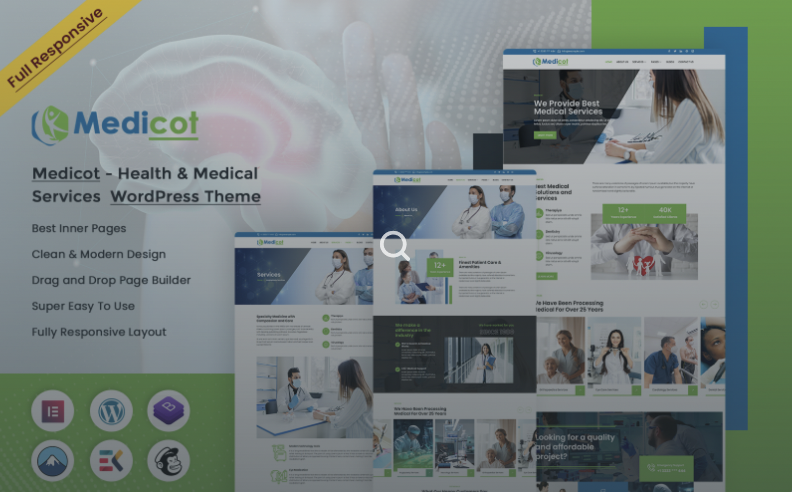 Medicot - Health Care & Medical WordPress Theme
