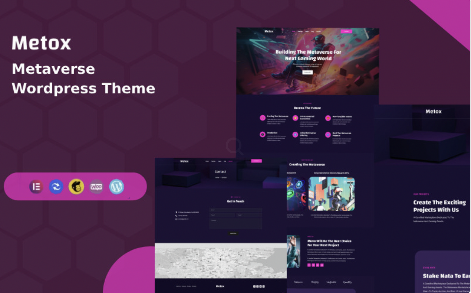 Metox - Metaverse Wordpress Theme WordPress Theme