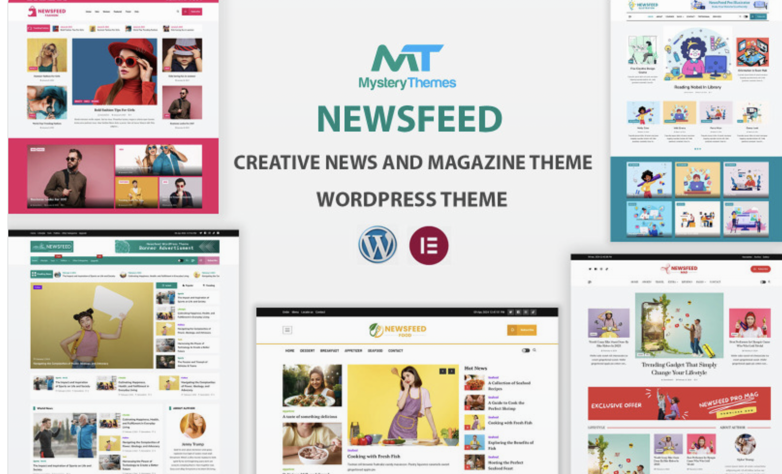 Newsfeed - Best Newspaper , Magazine, News Portal & Blog WordPress Theme