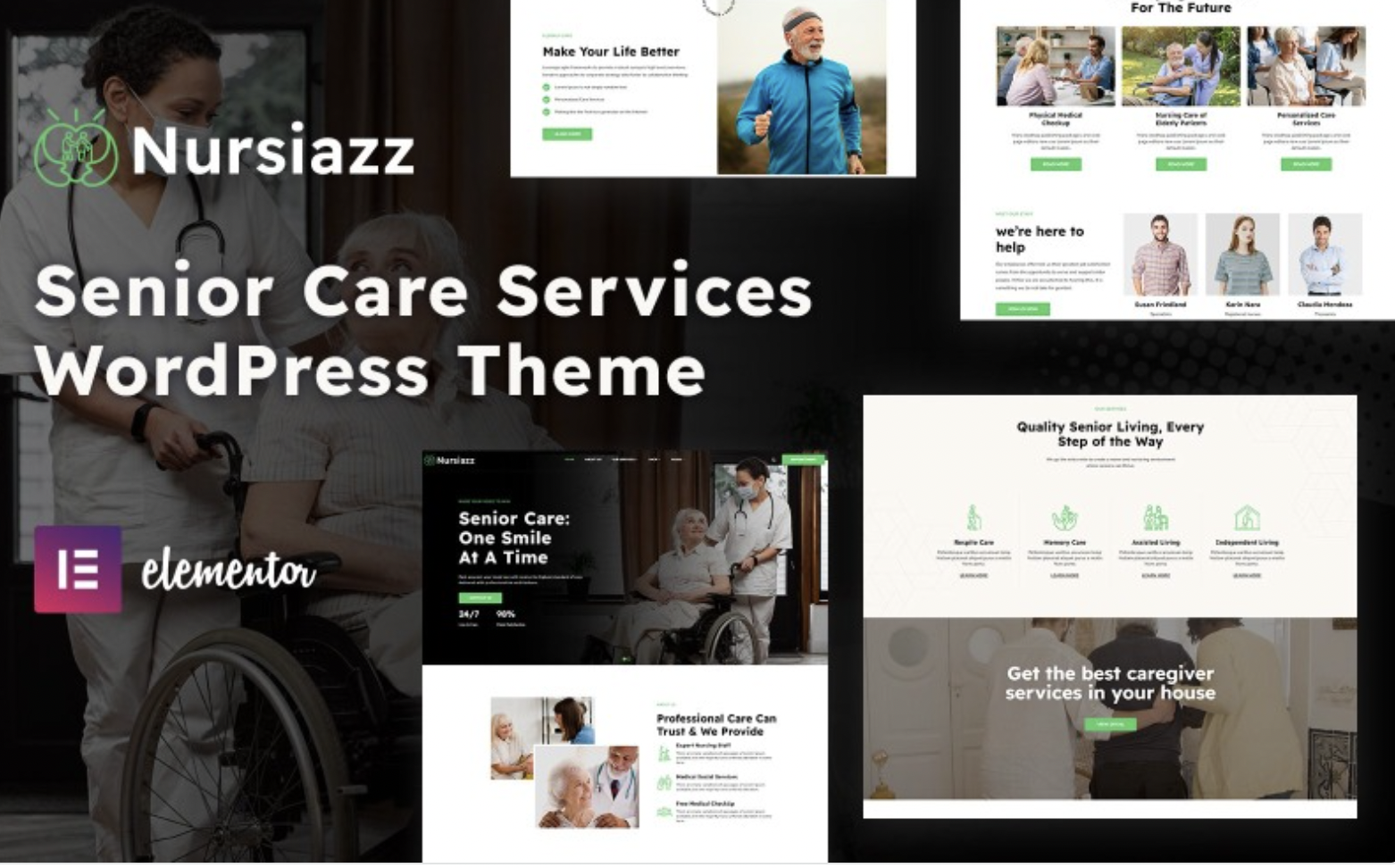 Nursiazz - Senior Care & Nursing Home WordPress Theme