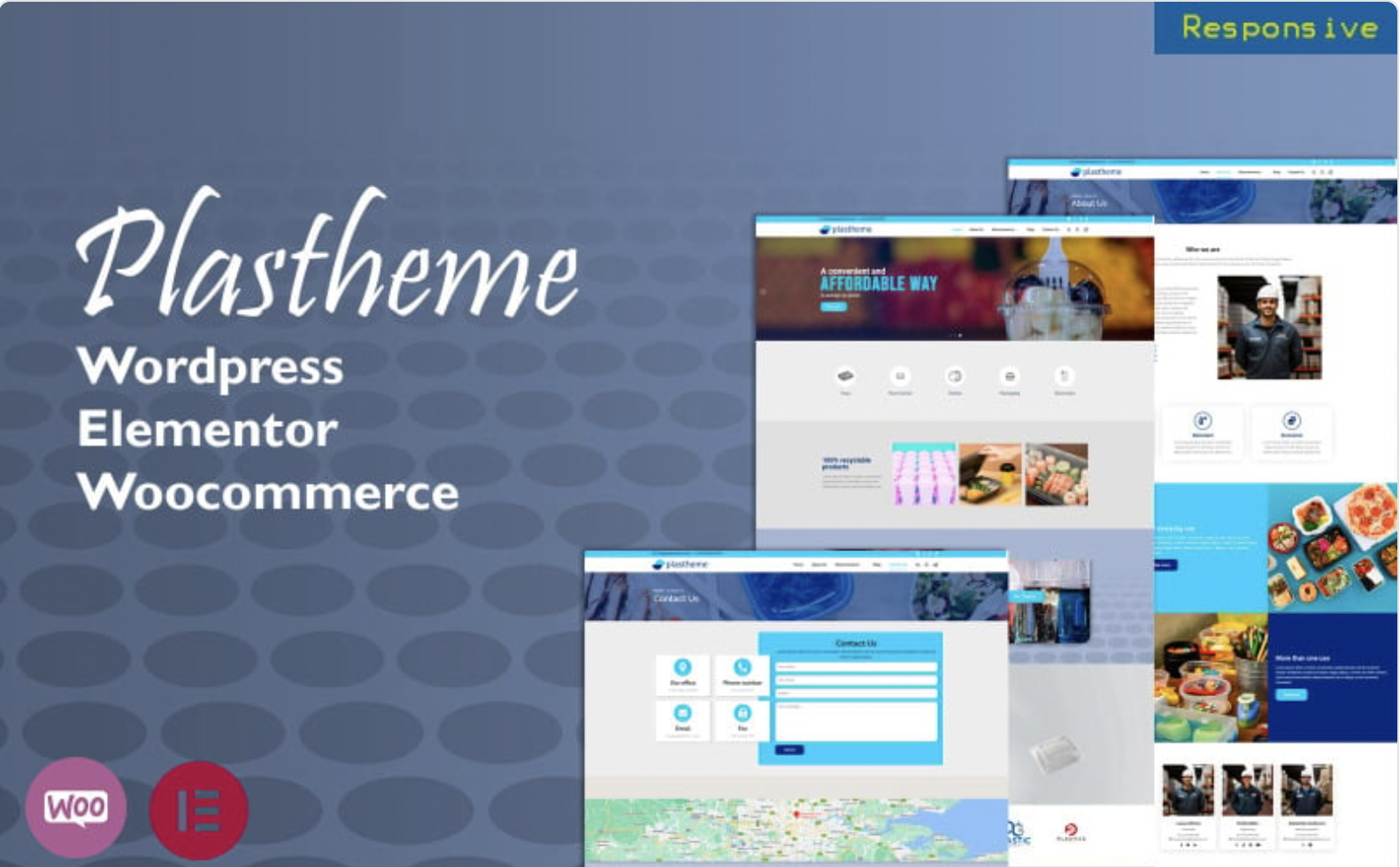 Plastheme - Elementor Woocommerce theme WordPress Theme