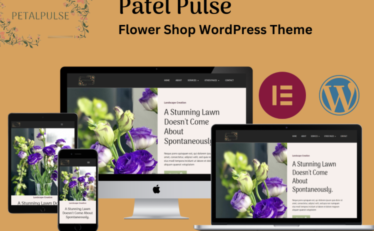 Petal Pulse - Flower Shop Elementor WordPress Theme