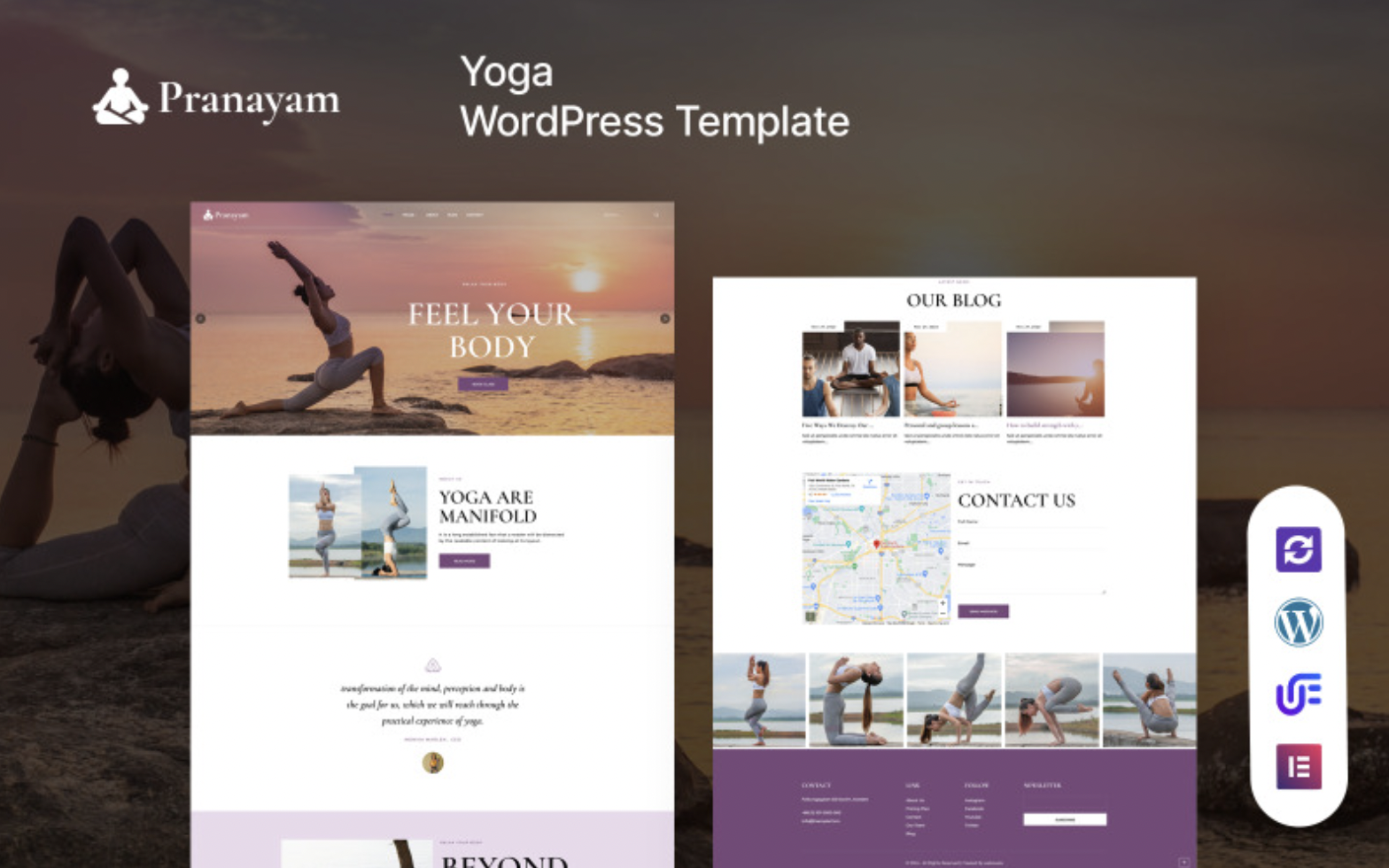 Pranayam - Yoga And Meditation WordPress Theme