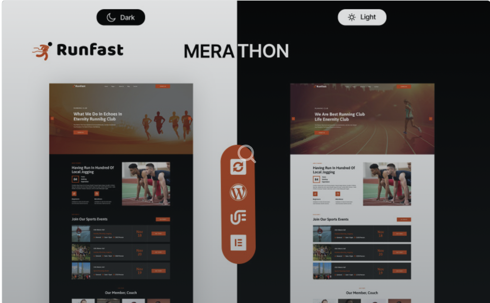 Runfast - Sport Club, Coaching And Running Club WordPress Theme