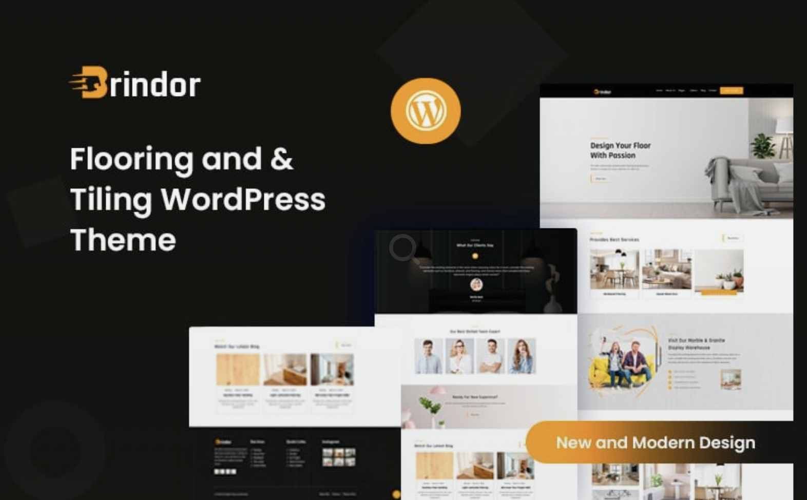 Brindor – Flooring and Tiling WordPress Theme