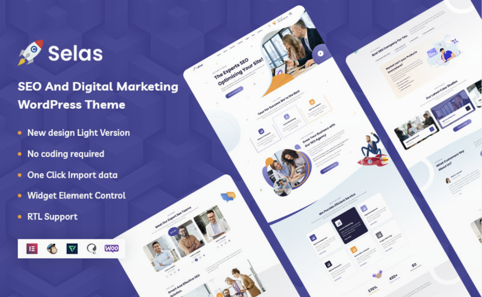 Selas - SEO And Digital Marketing WordPress Theme