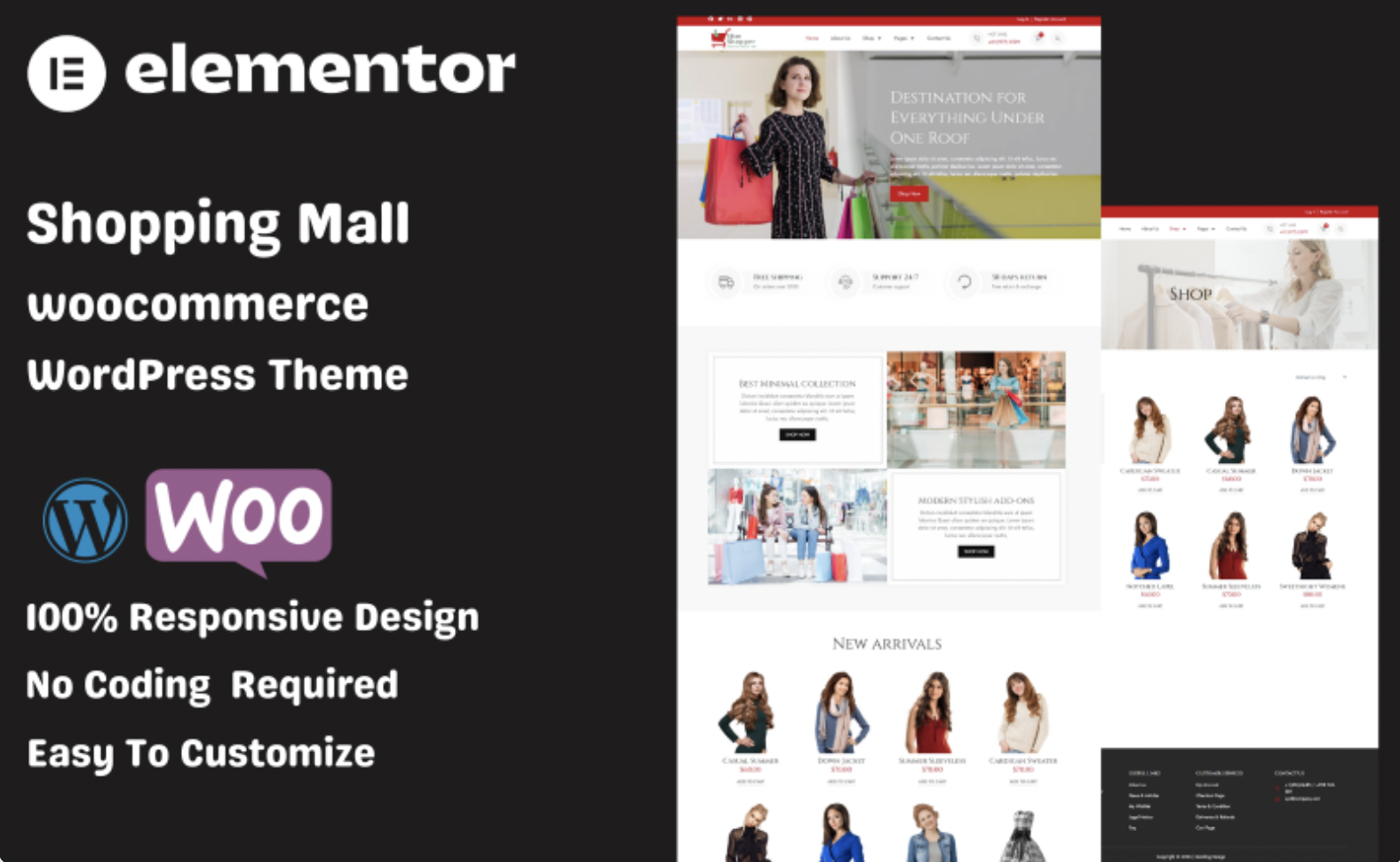 Shopping Mall WooCommerce WordPress Theme