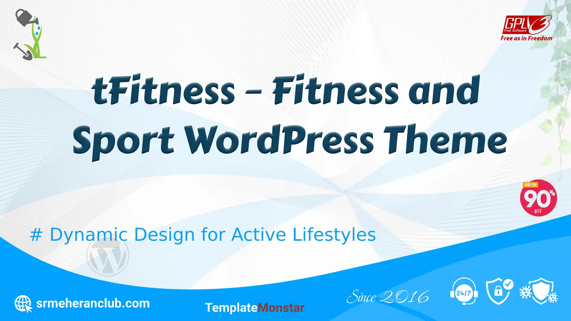 tFitness – Fitness and Sport WordPress Theme — Theme by Templatemonster