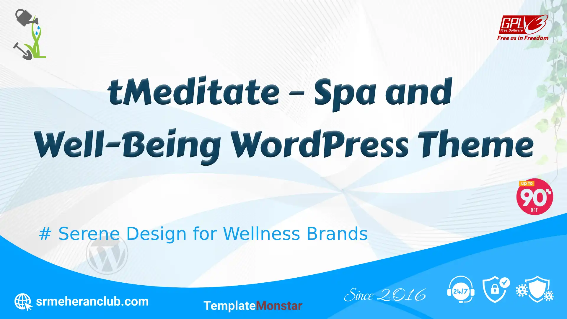 tMeditate – Spa and Well-Being WordPress Theme — Theme by Templatemonster
