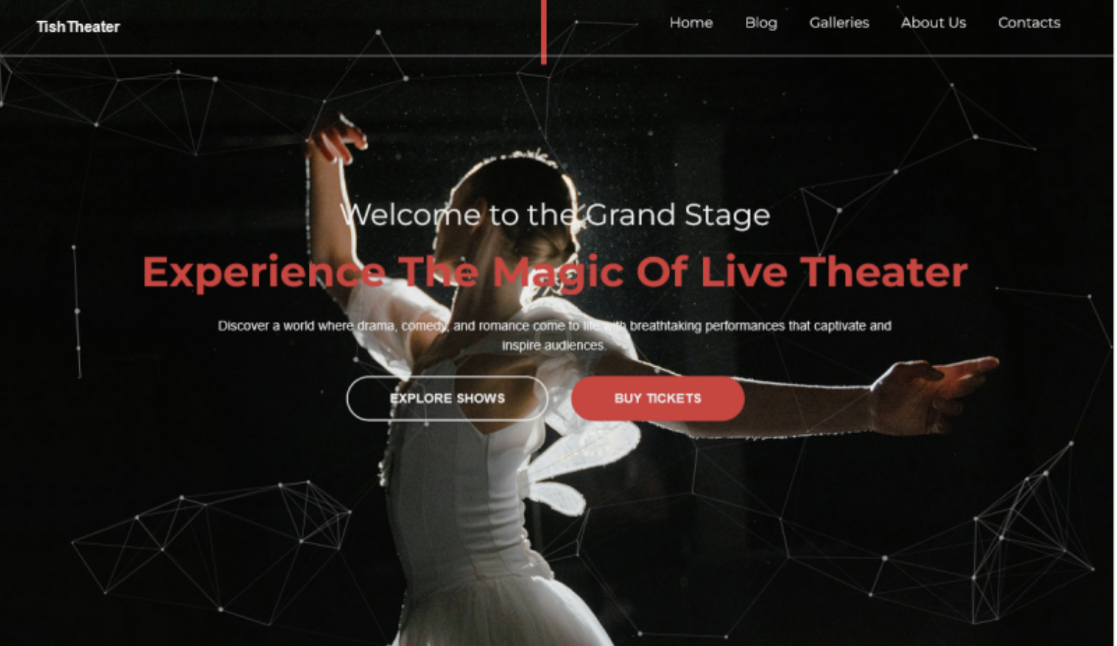 TishTheater - Theater WordPress Theme