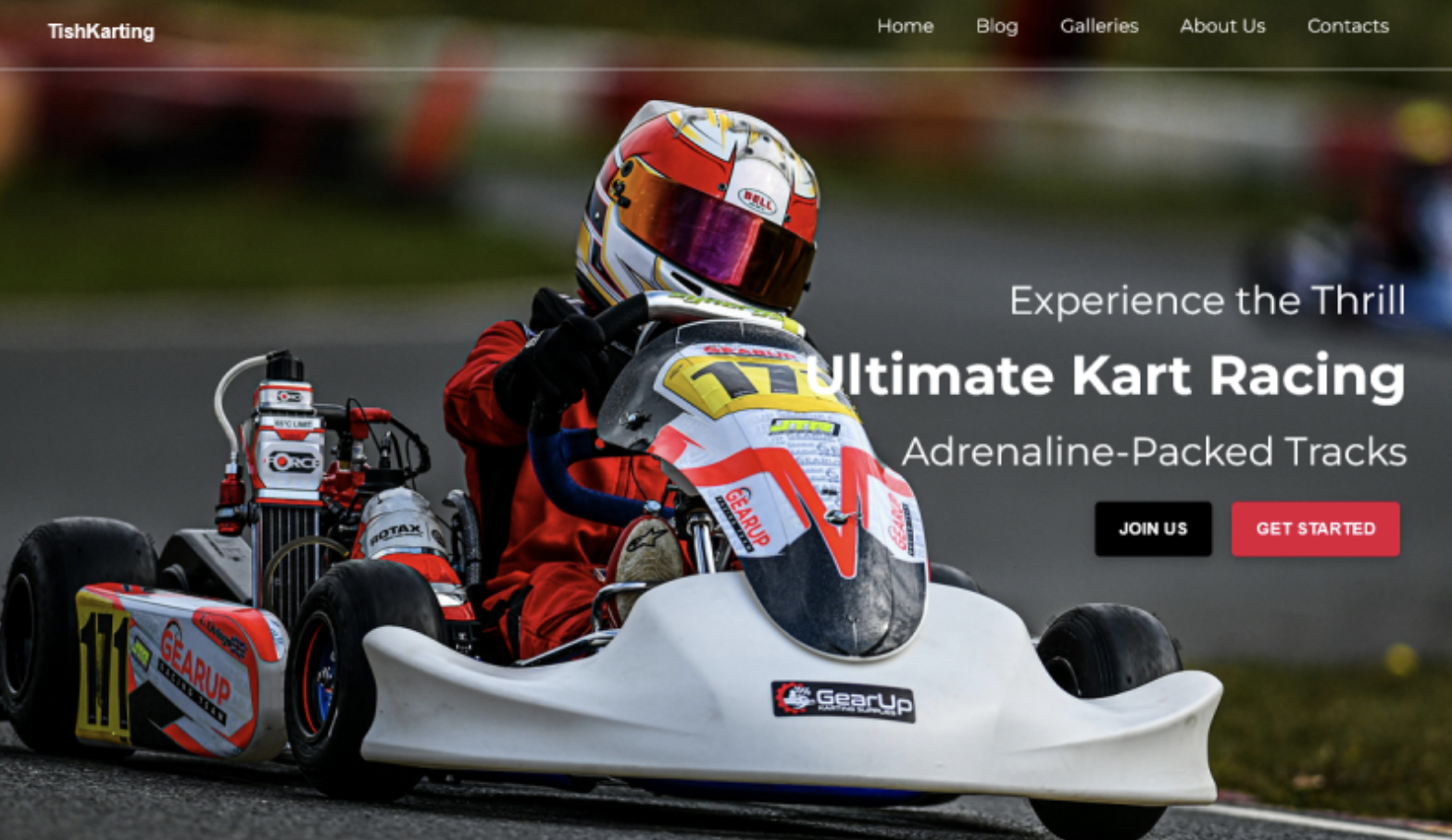 TishKarting - Karting WordPress Theme