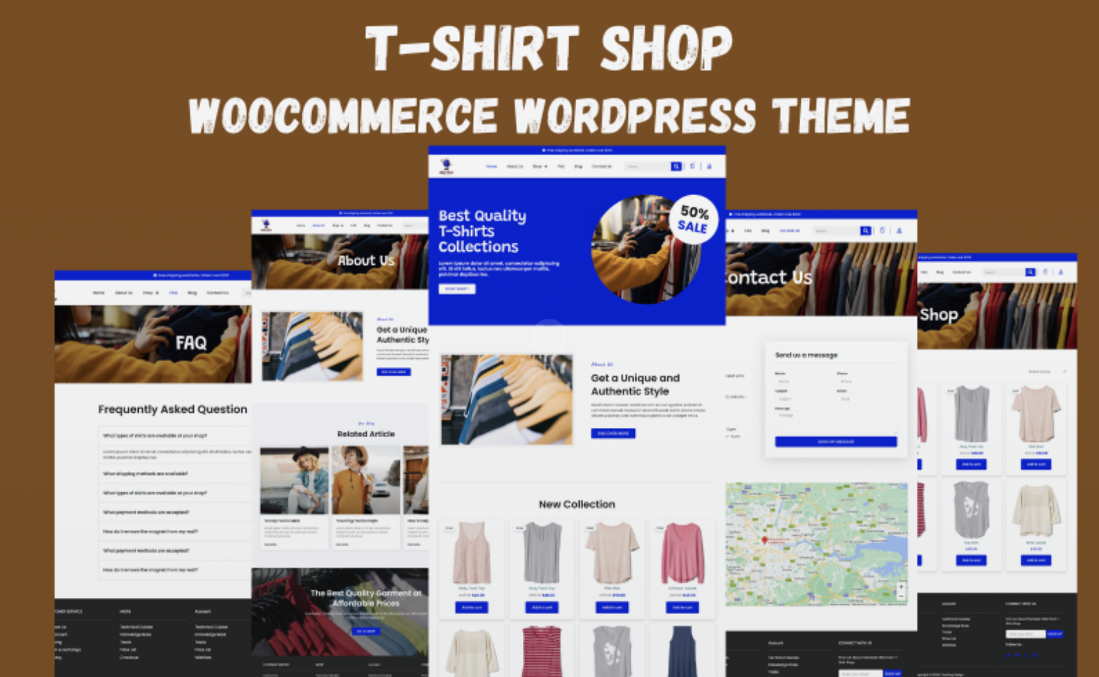 T-shirt Shop Elementor Woocommerce WordPress Theme