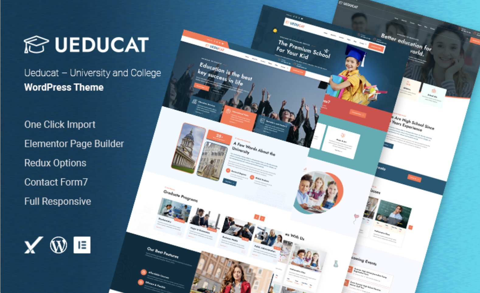 Ueducat – University and College WordPress Theme
