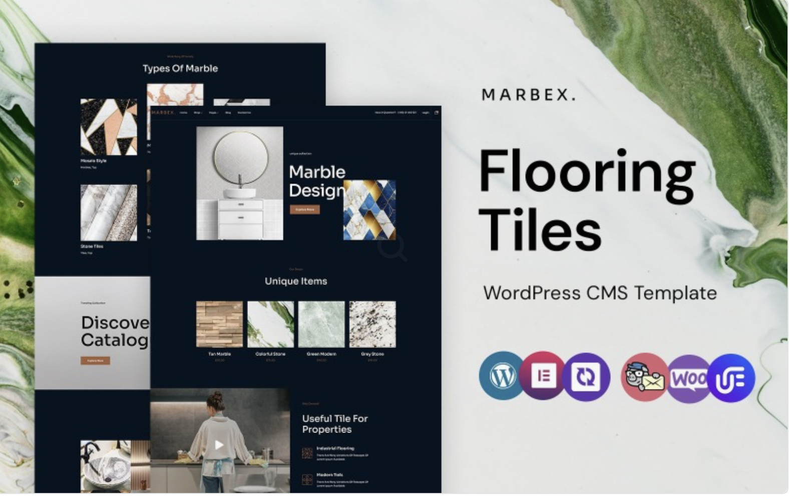 Marbex - Flooring Tiles WordPress Elementor Theme WordPress Theme