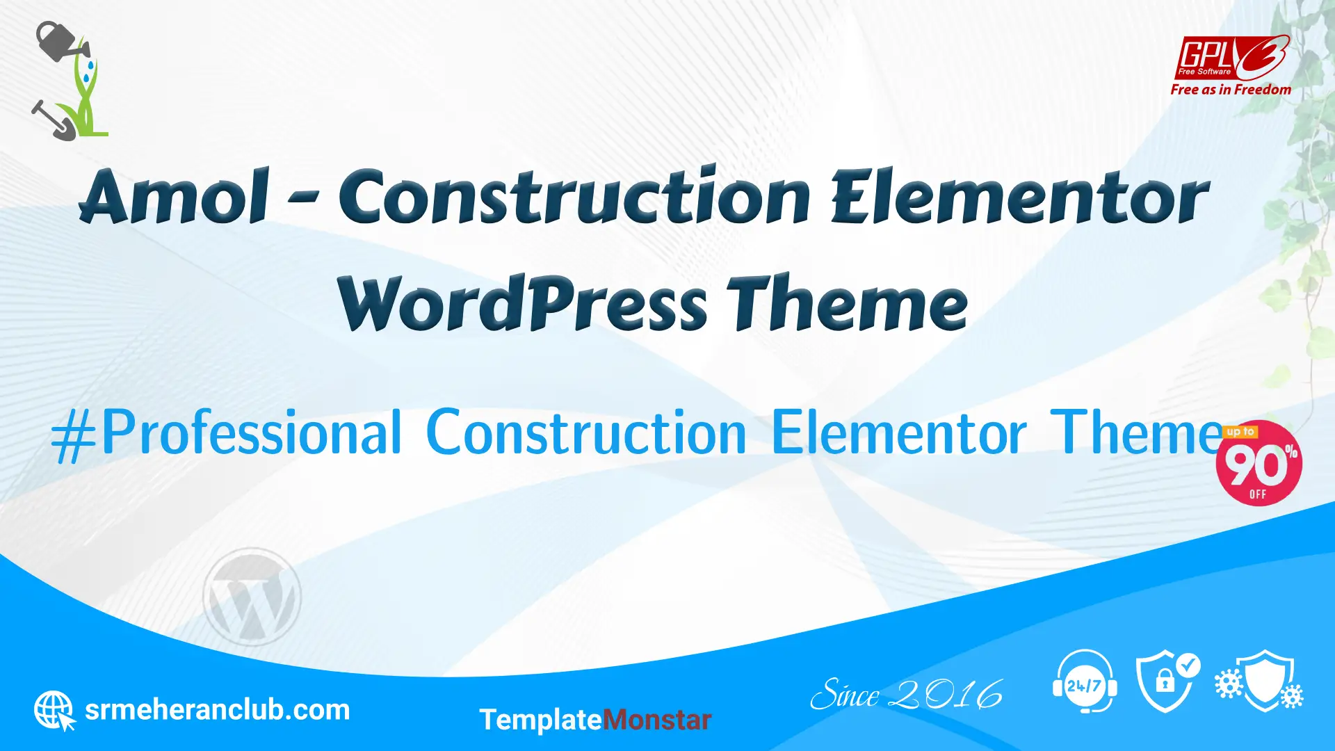 Amol – Construction Elementor WordPress Theme — Theme by Templatemonster