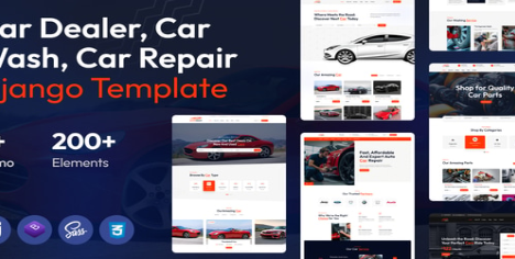 Autovault - Car Dealer Django Template