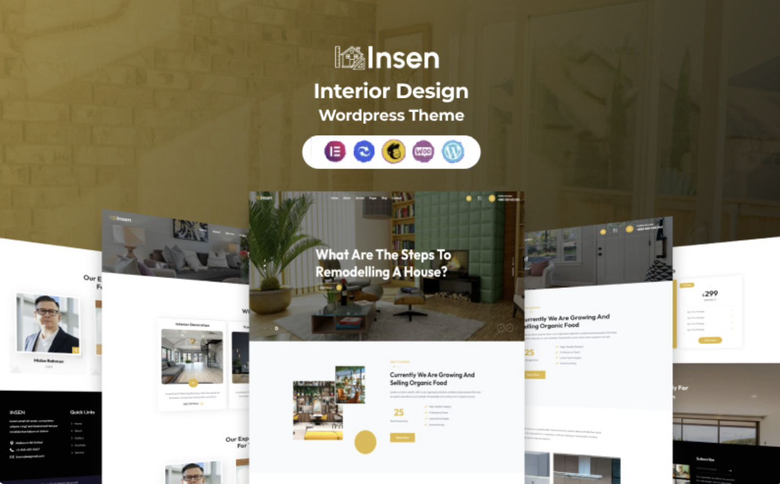 Insen - Interior Design WordPress Theme