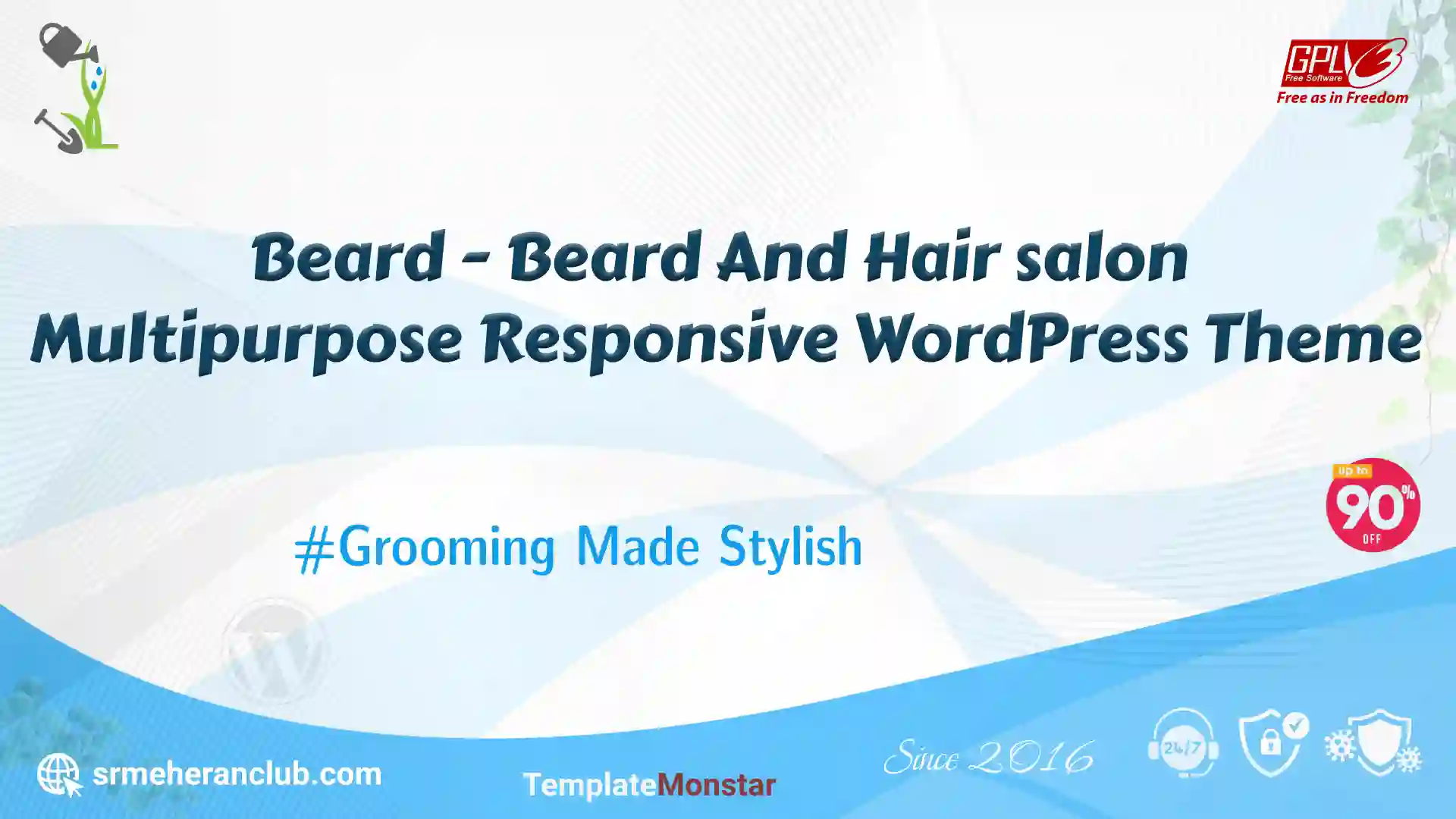 Beard – Beard And Hair salon Multipurpose Responsive WordPress Theme