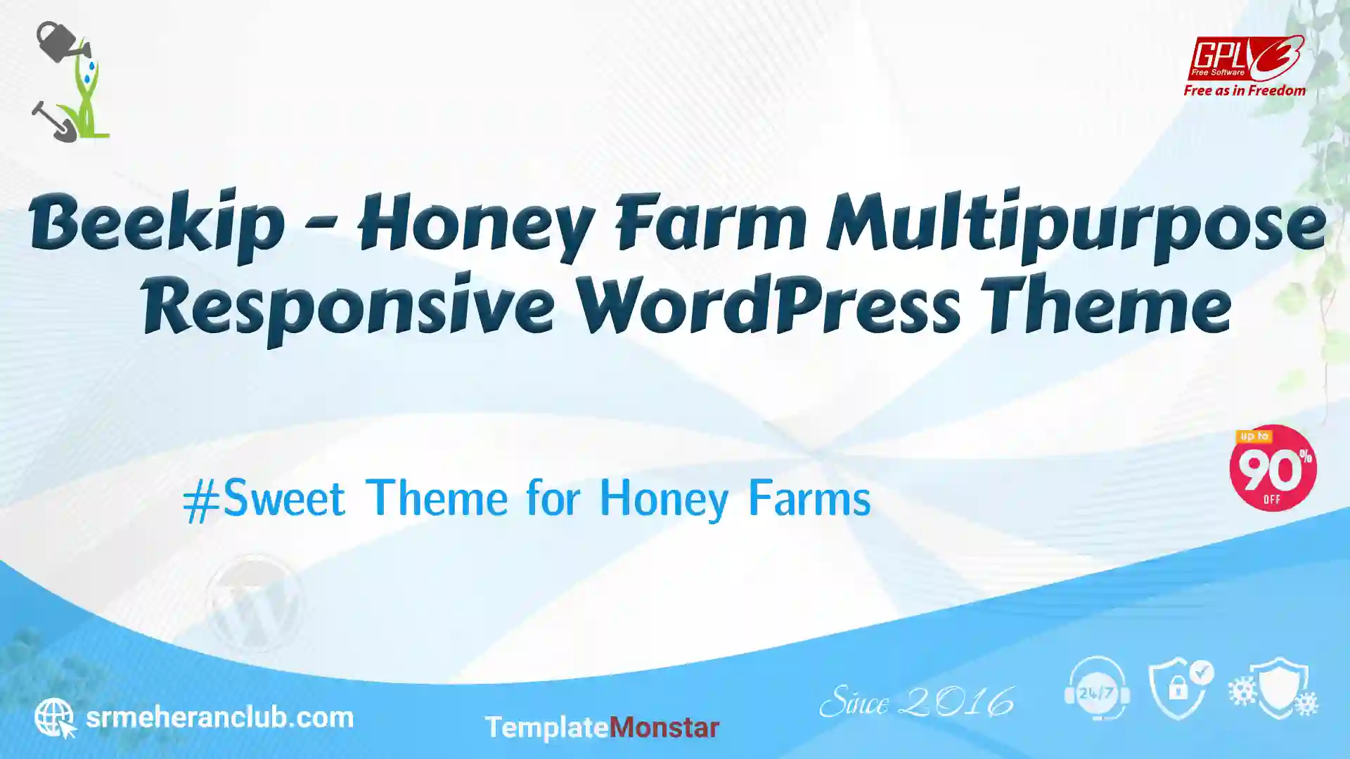 Beekip – Honey Farm Multipurpose Responsive WordPress Theme — Theme by Templatemonster