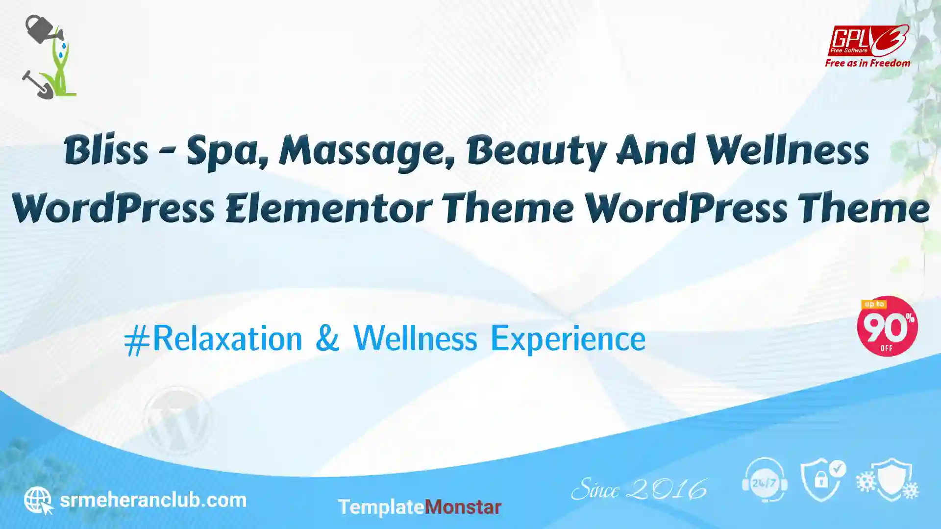 Bliss – Spa, Massage, Beauty And Wellness WordPress Elementor Theme WordPress Theme — Theme by Templatemonster
