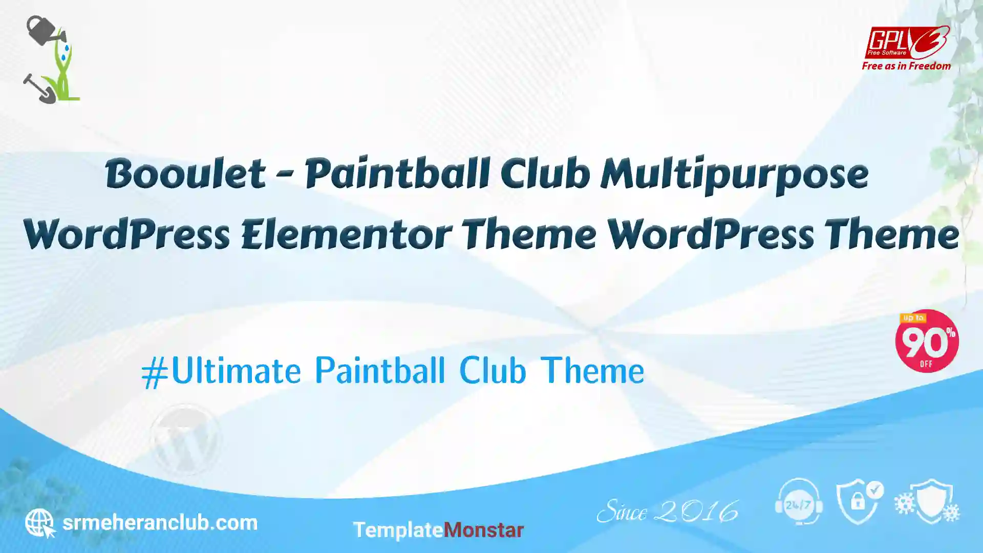 Booulet – Paintball Club Multipurpose WordPress Elementor Theme WordPress Theme — Theme by Templatemonster