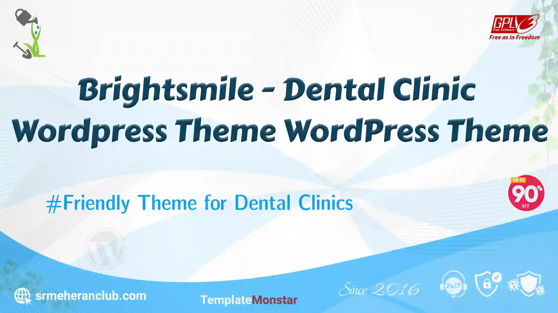 Brightsmile – Dental Clinic WordPress Theme WordPress Theme — Theme by Templatemonster