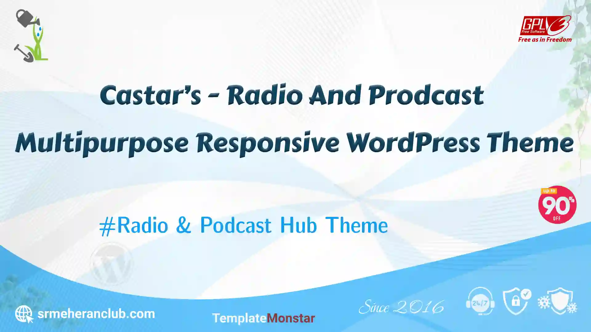 Castar’s – Radio And Prodcast Multipurpose Responsive WordPress Theme — Theme by Templatemonster