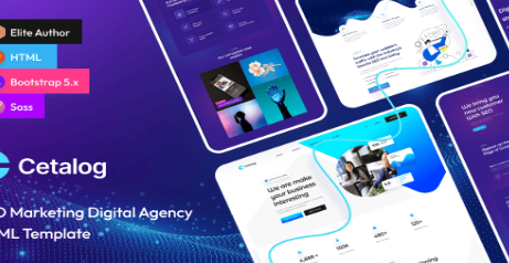 Cetalog - Marketing & SEO Agency HTML Template