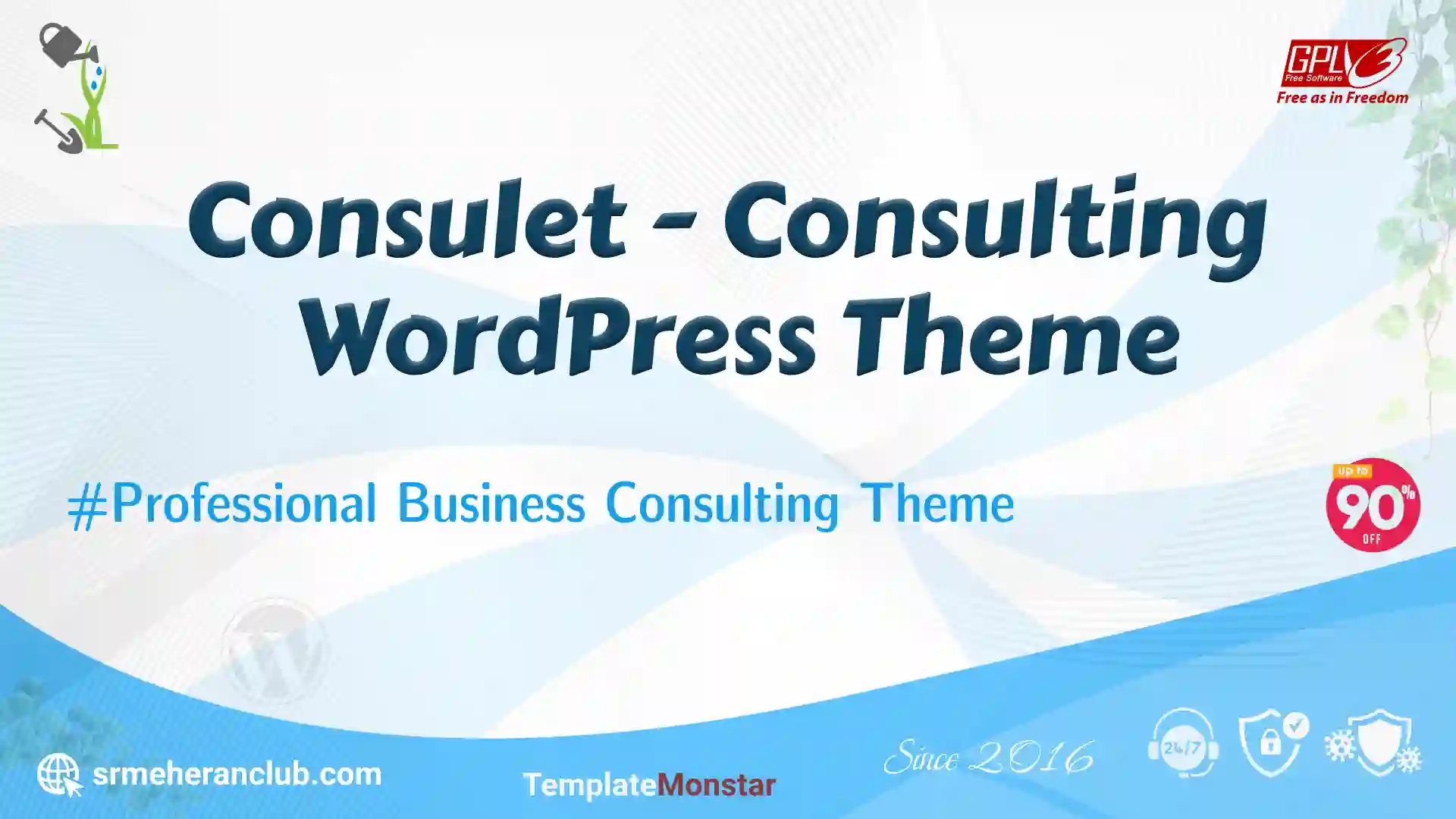 Consulet – Consulting WordPress Theme — Theme by Templatemonster