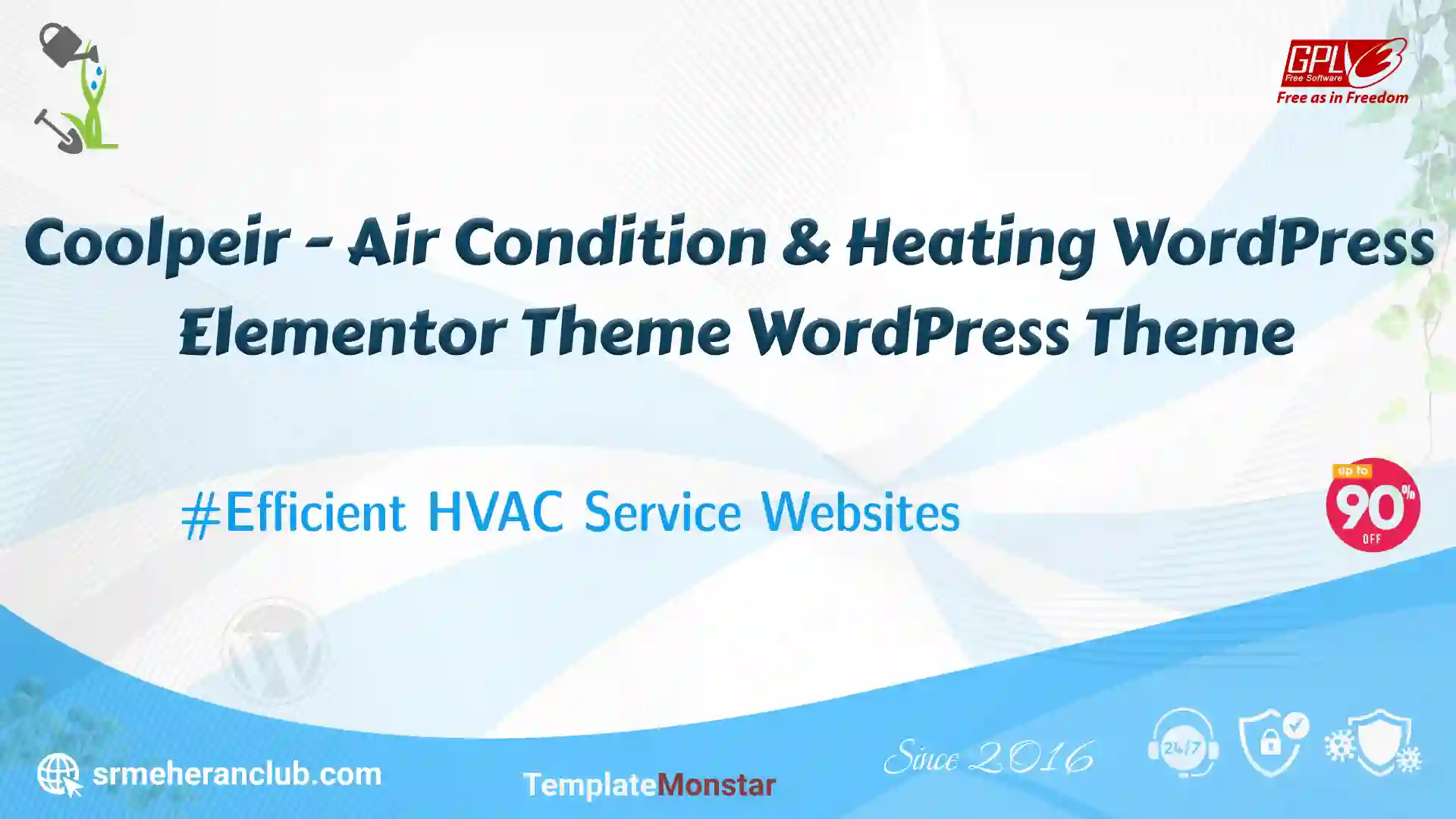 Coolpeir – Air Condition & Heating WordPress Elementor Theme WordPress Theme — Theme by Templatemonster