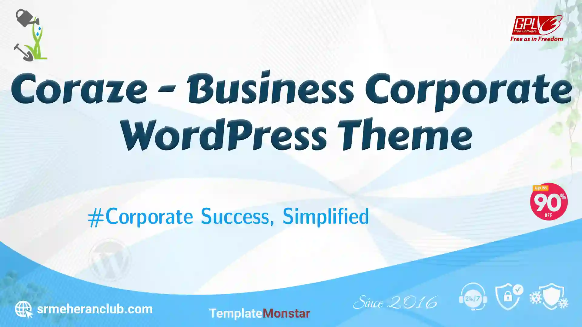 Coraze – Business Corporate WordPress Theme