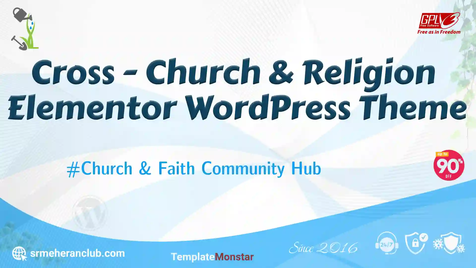 Cross – Church & Religion Elementor WordPress Theme — Theme by Templatemonster