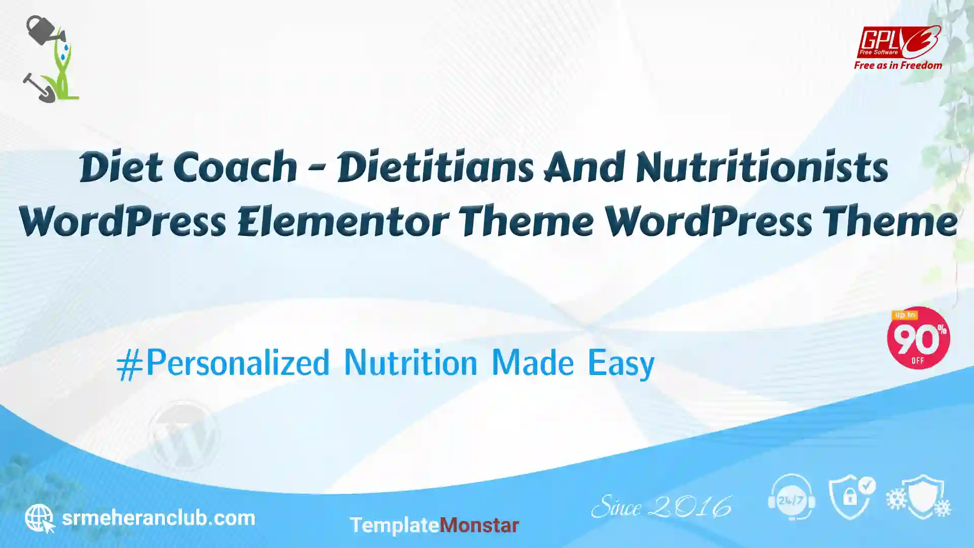 Diet Coach – Dietitians And Nutritionists WordPress Elementor Theme WordPress Theme — Theme by Templatemonster